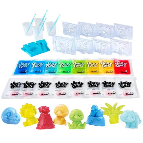 Jelly Gelz Dinos dinosaurová želéfigúra kreatív set - Simba Toys obrázok 3