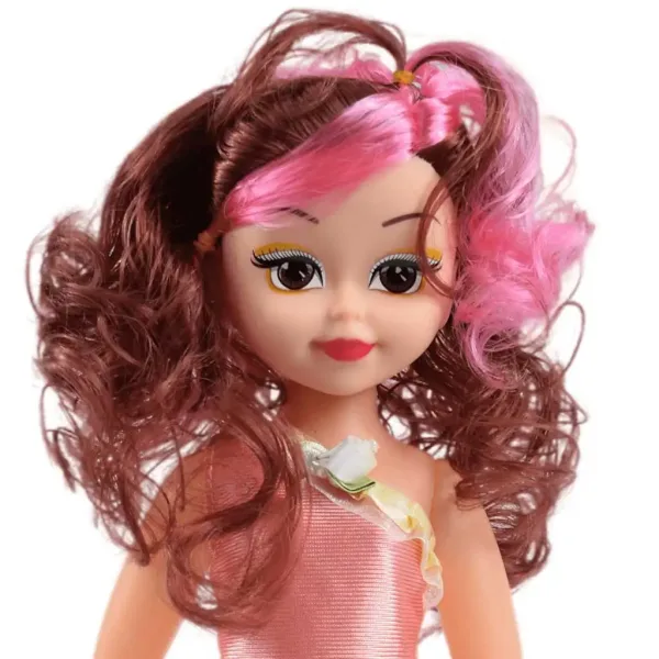 Jenny: Trendy módna bábika s blond alebo hnedými vlasmi so zvukovými efektmi 46 cm v dvoch verziách obrázok 2