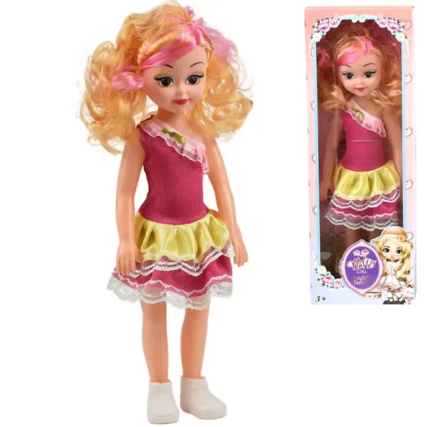 Jenny: Trendy módna bábika s blond alebo hnedými vlasmi so zvukovými efektmi 46 cm v dvoch verziách obrázok 4