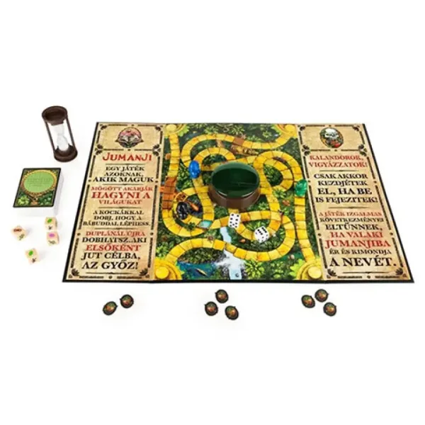 Jumanji spoločenská hra - nová edícia - Spin Master (maď.jaz.) obrázok 2