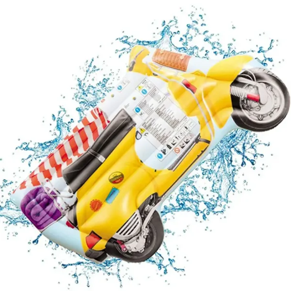 Jumbo Retro motorka gumový matrac 113x183cm - Mondo Toys obrázok 2