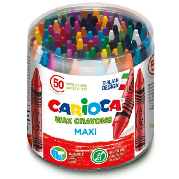 Jumbo sada voskoviek 50ks - Carioca obrázok 2