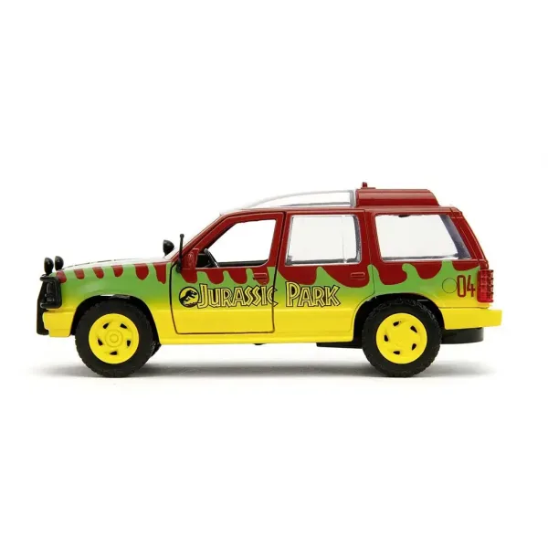 Jurassic World 1993 Ford Explorer 1/32 model auta - Simba Toys obrázok 2