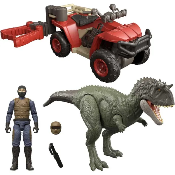 Jurassic World: Dinosaurus chytajúci Quad herný set - Mattel obrázok 2