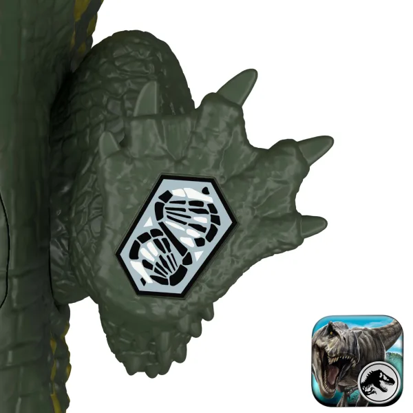 Jurassic World: Stomatosuchus útočný dinosaurus so zvukom a svetlom – Mattel obrázok 4