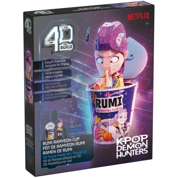 K-Pop Démonskí lovci – Rumi ramenový pohár 4D puzzle - Spin Master obrázok 6