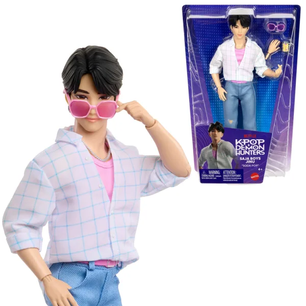 K-Pop Démonskí lovci: Saja Boys Jinu módna bábika s doplnkami – Mattel obrázok 2