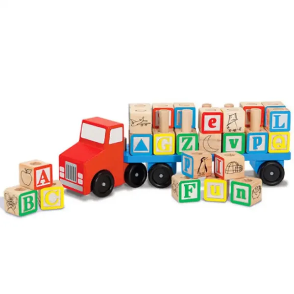 Kamión prevážajúc písmenká - Melissa & Doug obrázok 2