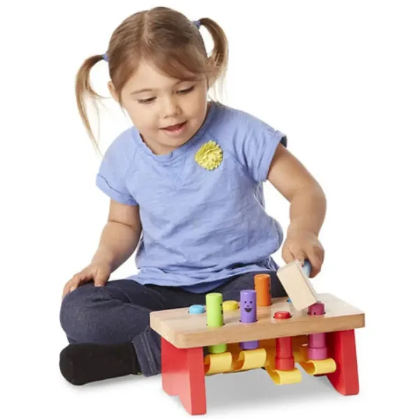 Hrací stôl drevený rozvojový - Melissa & Doug obrázok 3