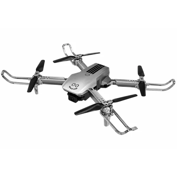 KOO: Kotaro 080 šedý skladací diaľkovo ovládaný dron s dvojitou kamerou a LED osvetlením obrázok 2