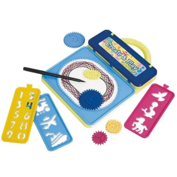 Kreatív špirálový kresliaci set - Playgo obrázok 2