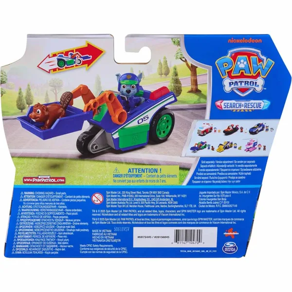 Paw Patrol: Hľadanie a záchrana ťahaného vozidla s figúrkou Rockyho - Spin Master obrázok 2