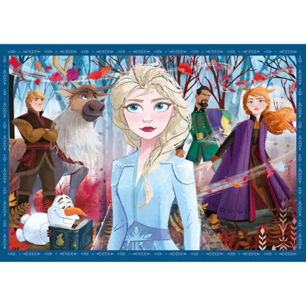Ľadové kráľovstvo 2. 4 v 1 puzzle - Clementoni obrázok 2