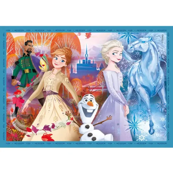 Ľadové kráľovstvo 2. 4 v 1 puzzle - Clementoni obrázok 3