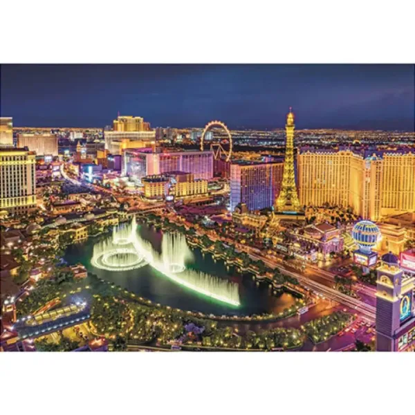Las Vegas, Spojené Štáty Americké HQC puzzle 6000ks - Clementoni obrázok 2