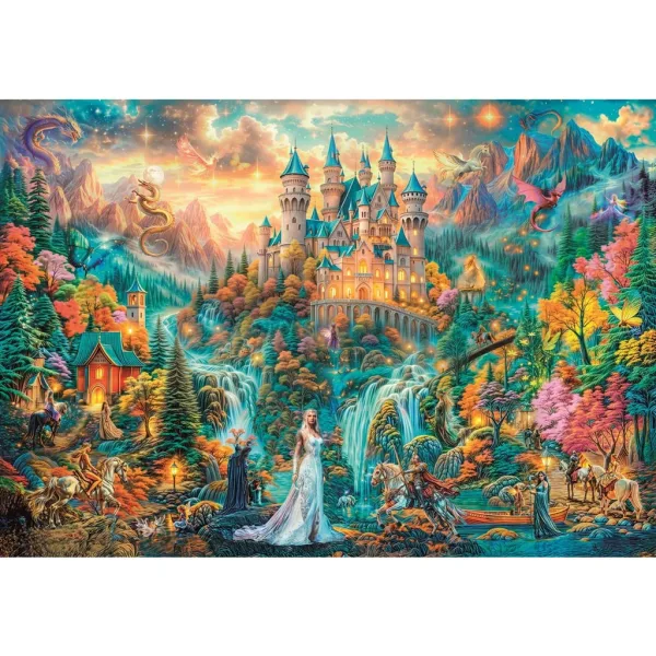 Legends of Hidden Magický svet 2000 ks puzzle – Clementoni obrázok 2