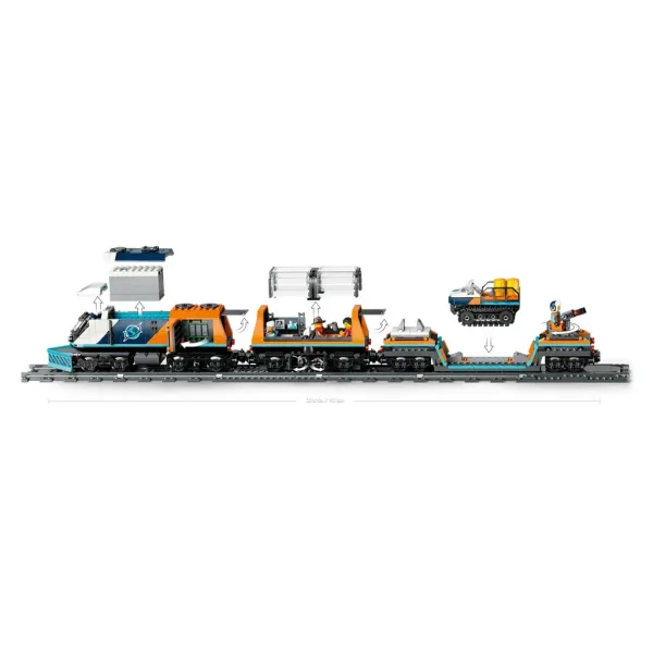 LEGO® City: Arktický expres prieskumníkov (60470) obrázok 4
