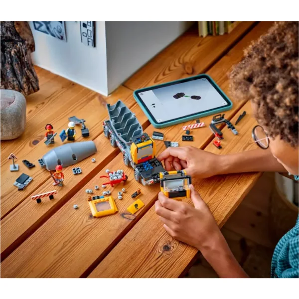 LEGO® City: Betónový mixér nákladného auta (60478) obrázok 5