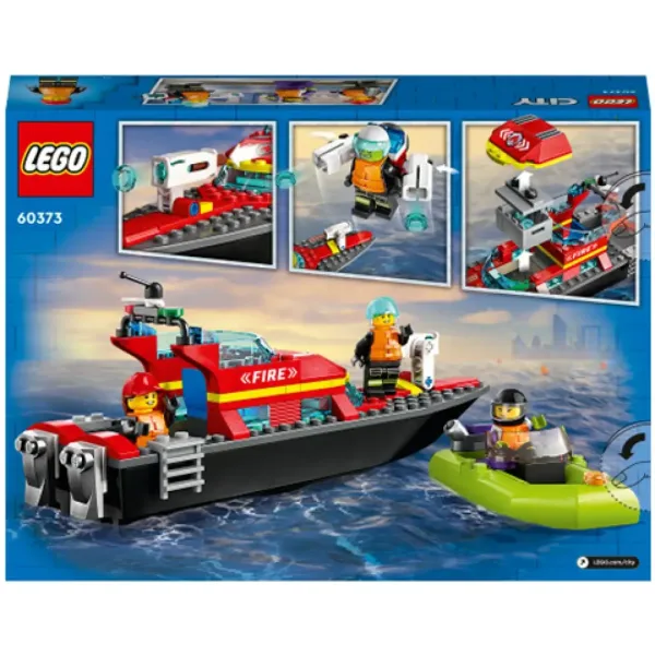 LEGO® City: Požiarna loď (60373) obrázok 2