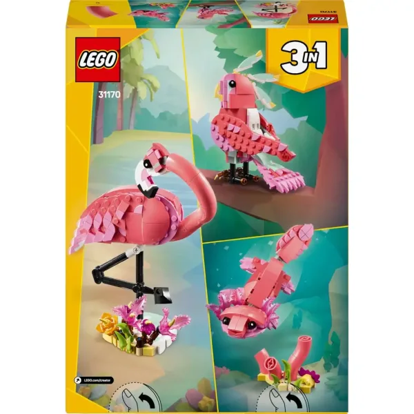 LEGO® Creator: Divoké zvieratá: Ružový plameniak (31170) obrázok 2