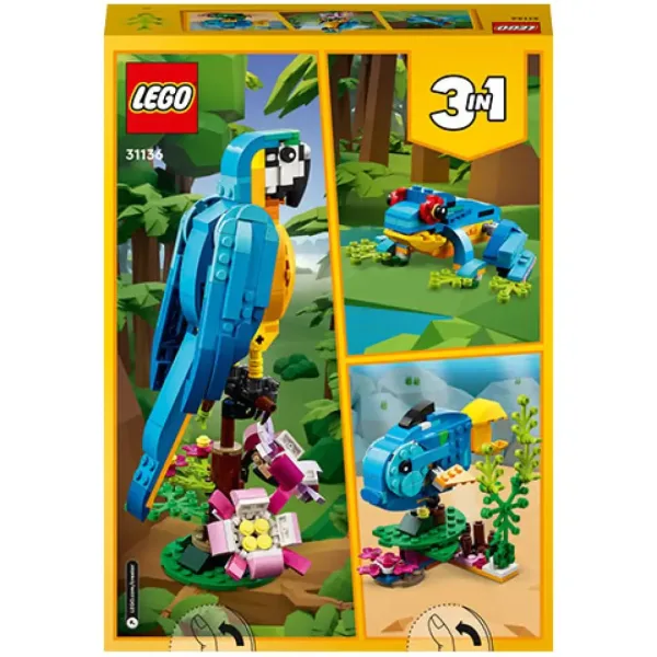 LEGO® Creator: Exotický papagáj 3 v 1 (31136) obrázok 2