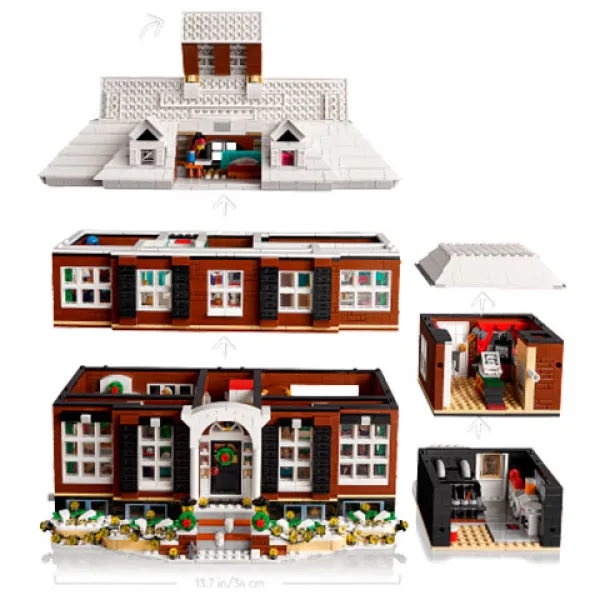 LEGO® Ideas: Sám doma Útek pred zlodejmi (21330) obrázok 4