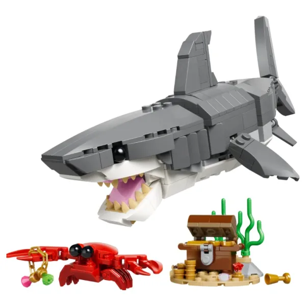 LEGO® Creator: Nebezpečný žralok s truhlicou s pokladom (31381) obrázok 2