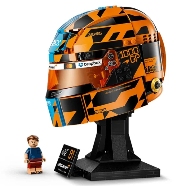 LEGO® Edície: McLaren Mastercard F1® Tím Oscar Piastri prilba (43017) obrázok 3