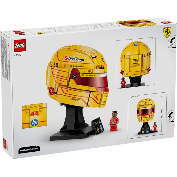 LEGO® Edície: Prilba Scuderia Ferrari HP Lewisa Hamiltona (43022) obrázok 7