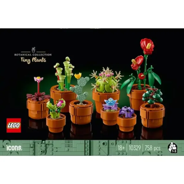 Lego® Icons: Malé kvetináče s rastlinami (10329) obrázok 8