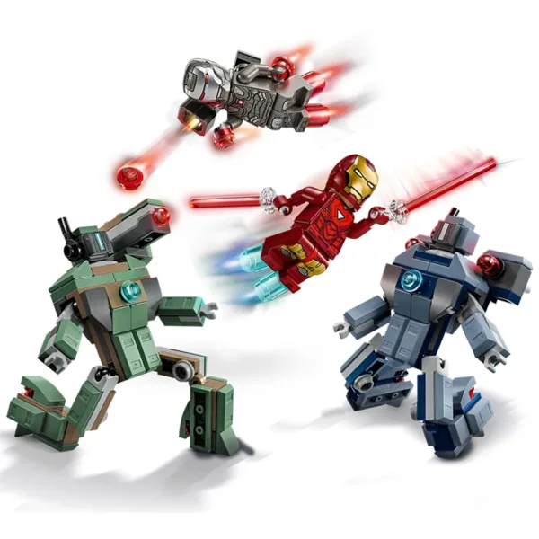 LEGO® Marvel: Iron Man a War Machine vs. Hammer drony (76320) obrázok 3