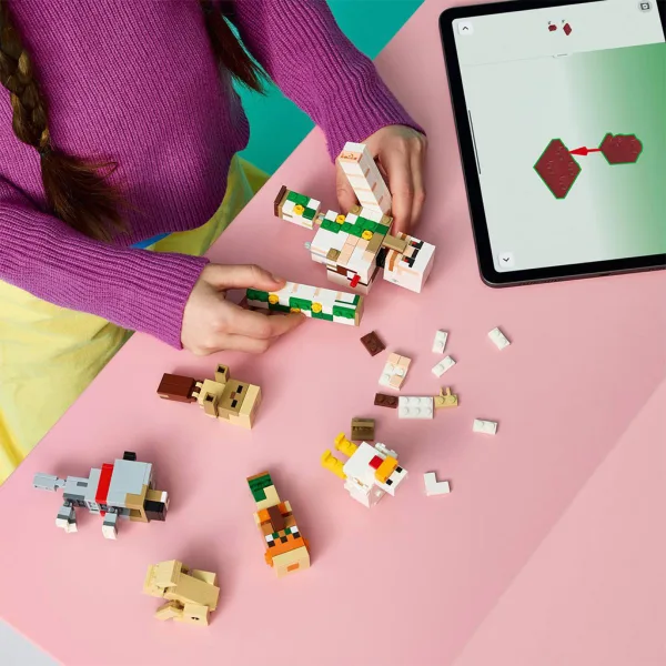 LEGO® Minecraft: Kuracie zúrenie, útok na púšti (21592) obrázok 8