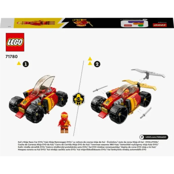 LEGO® Ninjago: Kai EVO ninja-pretekárske auto (71780) obrázok 2