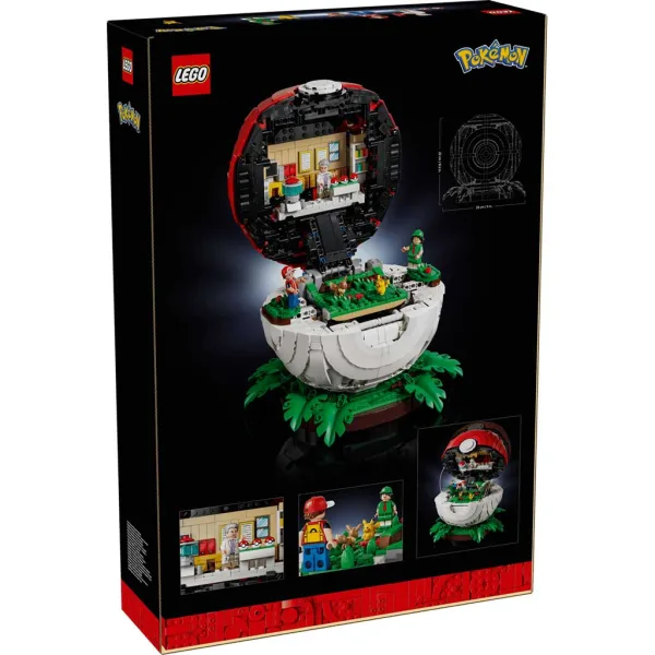 LEGO® Pokémon: Ikonické Trénerove Okamihy Pokéball (72154) obrázok 9