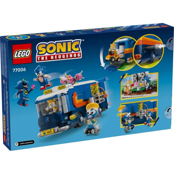 LEGO® Sonic the Hedgehog™: Vozidlová základňa tímu Sonic (77006) obrázok 7