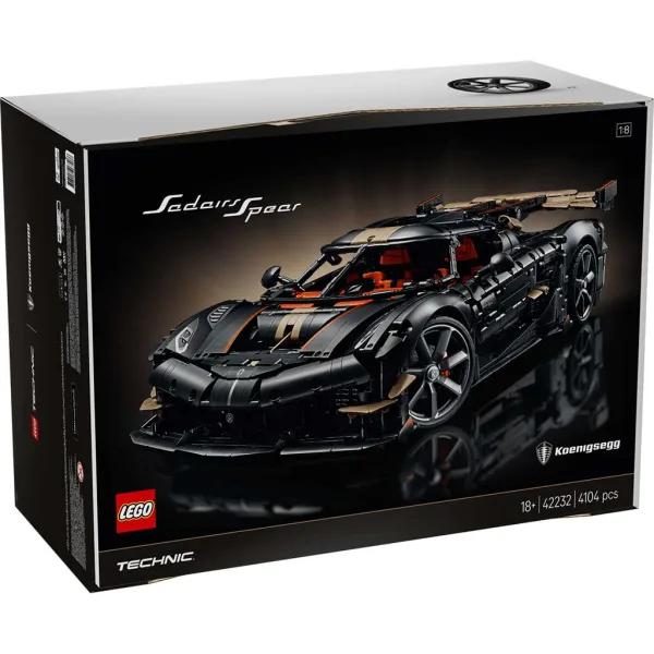 LEGO® Technic: Koenigsegg Sadair's Spear superauto (42232) obrázok 10
