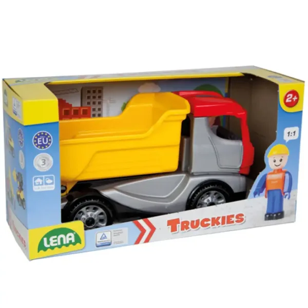 LENA: Truckies sklápač s figúrkou 22 cm obrázok 2