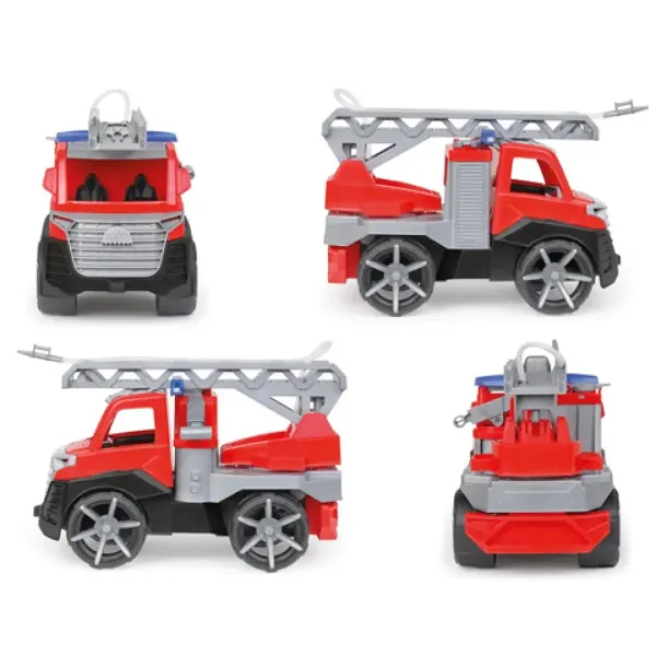 LENA: Truxx 2 červené hasičské auto s rebríkom 29cm obrázok 3