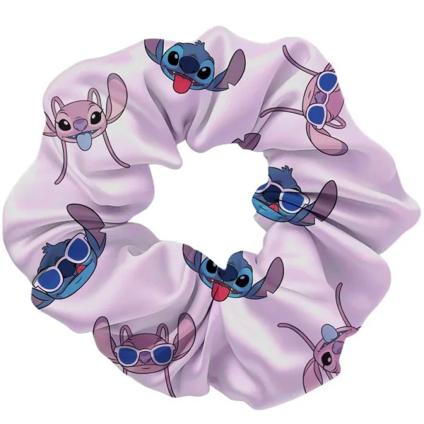 Luna: Lilo a Stitch 2ks gumičky na vlasy scrunchies set obrázok 2