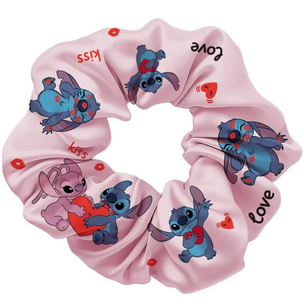 Luna: Lilo a Stitch 2ks gumičky na vlasy scrunchies set obrázok 3