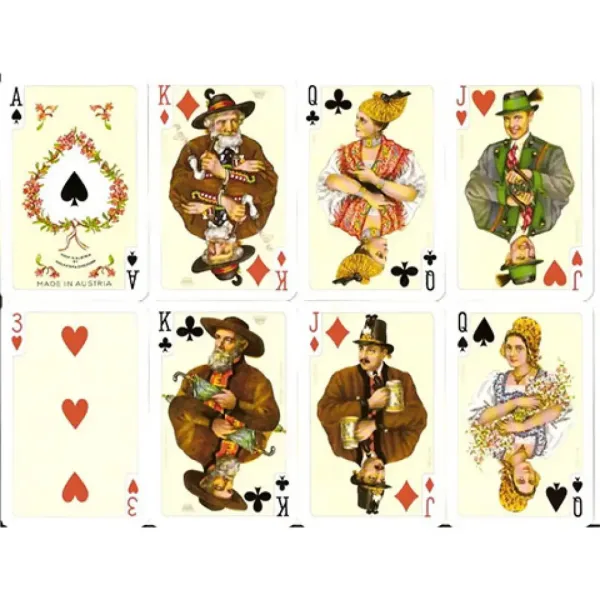 Luxus žolíkové karty - Folklore 2x55 kariet - Piatnik obrázok 2