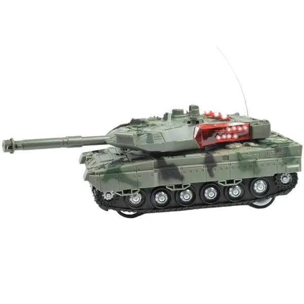 M1 Abrams tank so svetelnými a zvukovými efektmi na diaľkové ovládanie 1/32  22cm obrázok 3