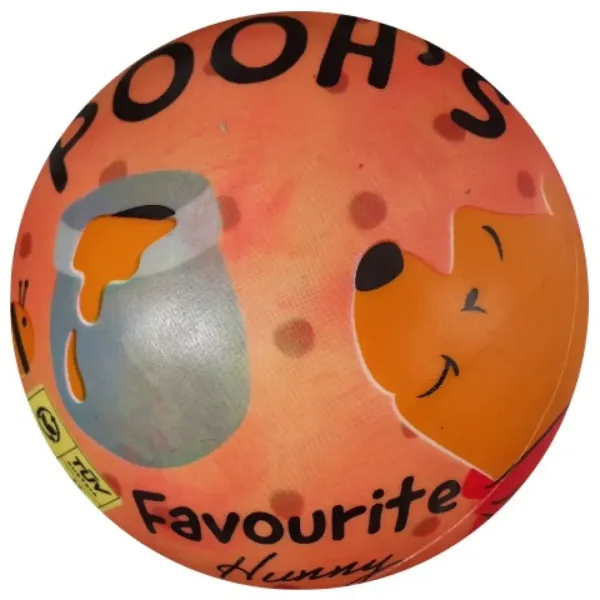 Macko Pú BoiBall gumová lopta 14cm - Mondo Toys obrázok 2