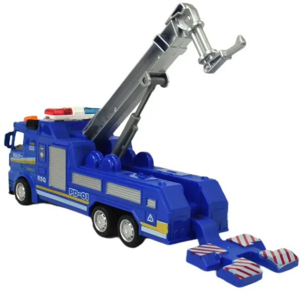 Magic Truck: Policajný kamión so zotrvačníkom v rôznych variantoch 20cm obrázok 3