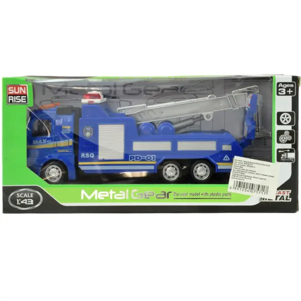 Magic Truck: Policajný kamión so zotrvačníkom v rôznych variantoch 20cm obrázok 5