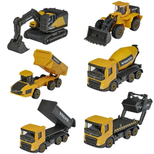 Majorette - Volvo Edition stavebné pracovné stroje vo viacerých variantoch - Simba Toys obrázok 2