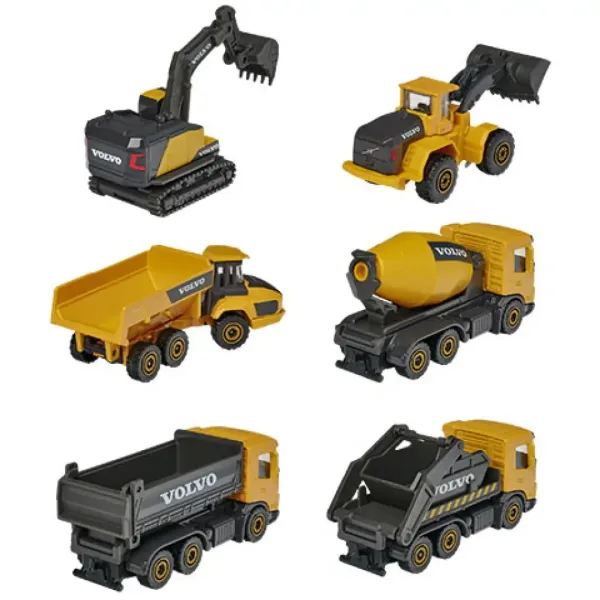Majorette - Volvo Edition stavebné pracovné stroje vo viacerých variantoch - Simba Toys obrázok 3