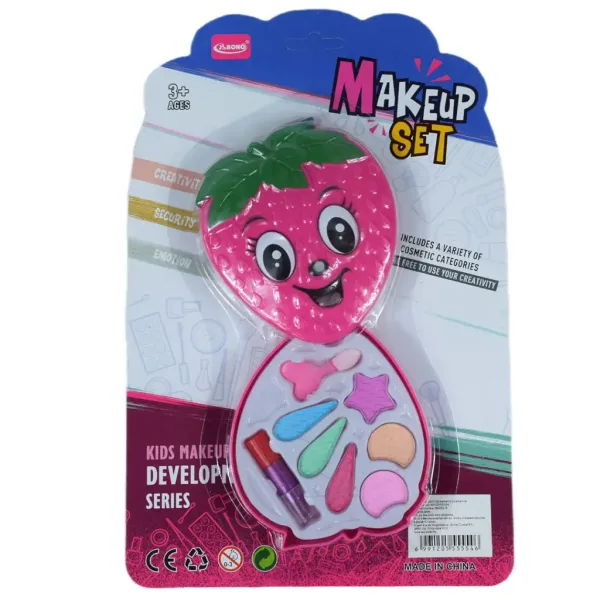 Make Up Set: Jahodová make-up paletka s rúžom obrázok 4
