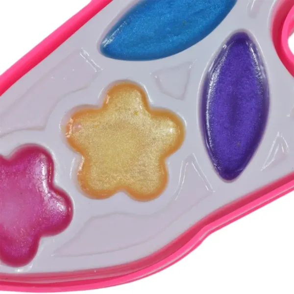 Make Up Set: Mejkap paleta v tvare topánky s krémovými farbami obrázok 7