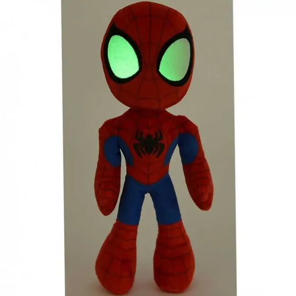 Marvel: Amazing Friends - Spiderman Spidey plyšová figúrka so svietiacimi očami 25cm obrázok 3